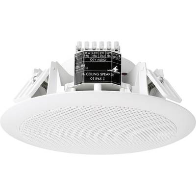 ELA-Einbaulautsprecher Monacor EDL-156 15 W 100 V Weiß 1 St.