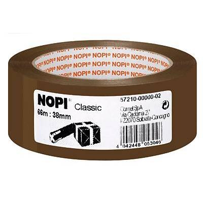 tesa Classic 57210-00000-04 Packband Braun (L x B) 66 m x 38 mm 1 St.