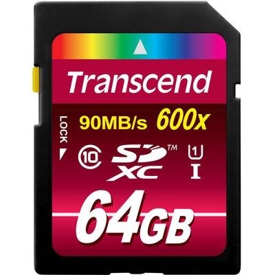 Transcend Ultimate SDXC-Karte 64 GB Class 10, UHS-I
