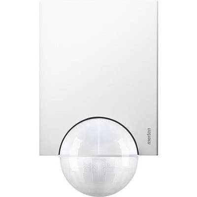 Merten 565426 Wand, Decke, Aufputz PIR-Bewegungsmelder 220 ° Polarweiß IP55
