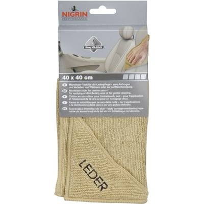 Microfasertuch Leder Nigrin 71115 1 St. (L x B) 40 cm x 40 cm