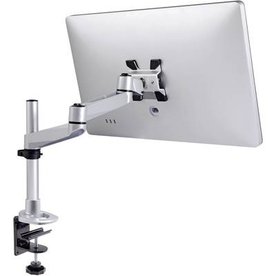 SpeaKa Professional SuperSwivel Apple Monitorhalter, Tischmontage mit Grommet- und C-Klemme