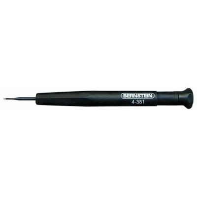 Bernstein 4-381 Uhrmacher-Schraubendreher Klingenbreite: 1 mm