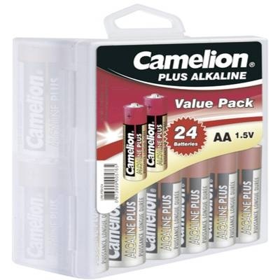 Mignon (AA)-Batterie Alkali-Mangan Camelion Plus LR06 2800 mAh 1.5 V 24 St.