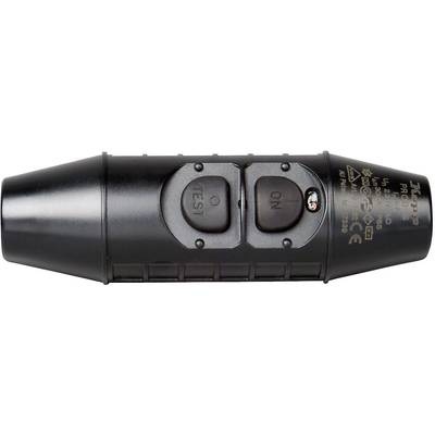 Kopp 1962.0001.5 Zwischenschalter Kunststoff mit PRCD-S 230 V Schwarz IP55