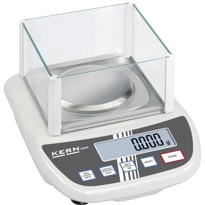 Kern Briefwaage Wägebereich (max.) 3 kg Ablesbarkeit 0.01 g netzbetrieben, batteriebetrieben Grau