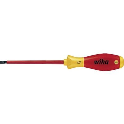 VDE Schlitz-Schraubendreher Wiha SoftFinish electric 00824 Klingenbreite: 4.5 mm Klingenlänge: 125 mm
