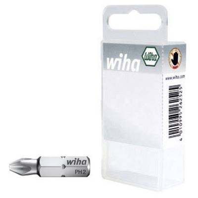 Wiha SB-Bit 7011 Z Kreuzschlitz-Bit PH 1 Chrom-Vanadium Stahl C 6.3 1 St.