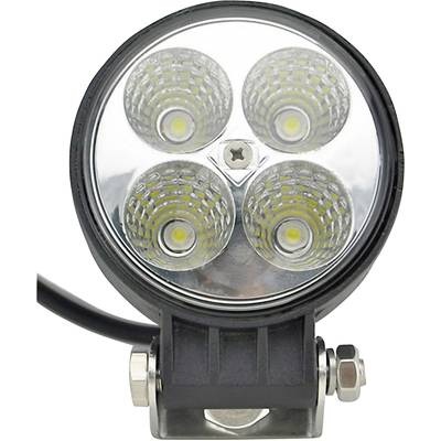 SecoRüt Arbeitsscheinwerfer 12 V, 24 V 12 W 95524 Nahfeldausleuchtung (Ø x H) 84 mm x 111 mm 600 lm 6000 K