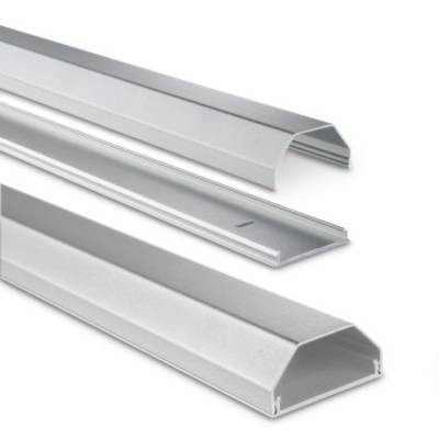 Hama Kabelkanal Aluminium Silber starr (L x B x H) 1100 x 50 x 26 mm 1 St. 00220986