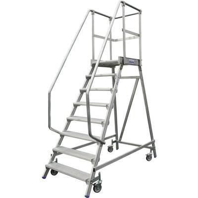 KRAUSE Podestleiter MH einseitig begehbar 7 Stufen
