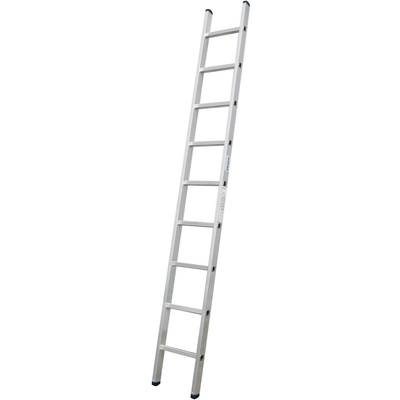 Krause 127013 Aluminium Anlegeleiter Arbeitshöhe (max.): 2.80 m Silber 3 kg