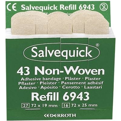 Söhngen 1009943 Salvequick Pflaster-Strips Vlies, 43 Stück