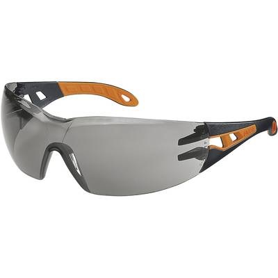 Uvex 9192245 Schutzbrille Schwarz, Orange