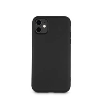 Hama Fantastic Feel Backcover Apple iPhone 11 Schwarz Stoßfest
