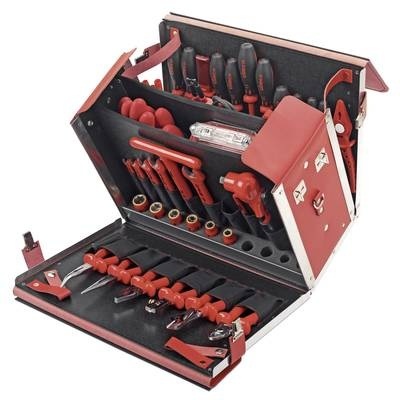 Cimco 170378 Elektriker Werkzeugkoffer bestückt 54teilig