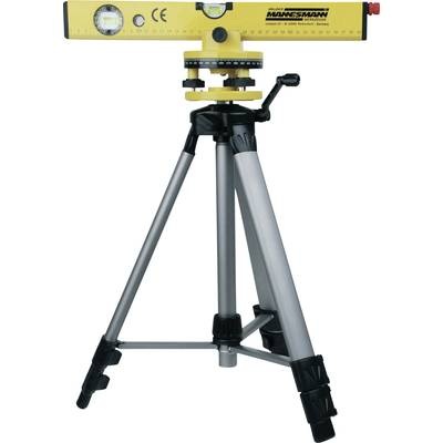 Brüder Mannesmann 81110 Laser-Wasserwaage inkl. Stativ 40 cm 30 m 0.5 mm/m