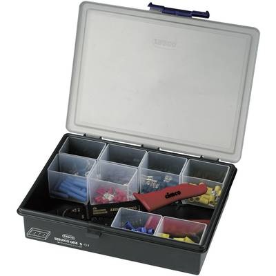 Cimco 181530 Presszangen-Set 135teilig Isolierte Kabelschuhe 0.5 bis 6 mm²