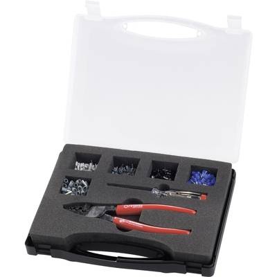 Orbis 9A 76-330/2022 Presszange 152teilig Aderendhülsen 0.25 bis 16 mm² Inkl. Aderendhülsensortiment