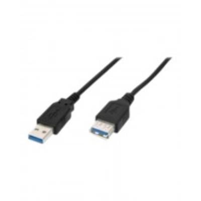 Digitus USB 3.0 Verlängerungskabel [1x USB 3.0 Stecker A - 1x USB 3.0 Buchse A] 1.8 m Schwarz