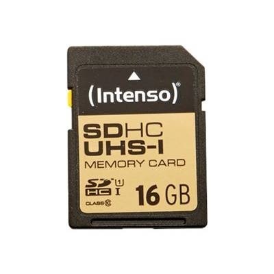 Intenso Premium SDHC-Speicherkarte 16 GB, UHS-I, Class 10 / U1