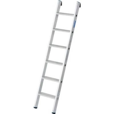 Krause 124401 Aluminium Anlegeleiter Arbeitshöhe (max.): 2.70 m Silber 3.6 kg