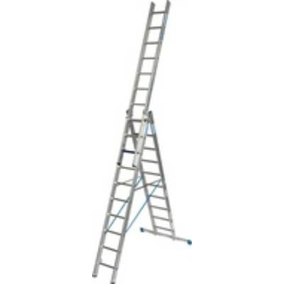 Krause 131669 131669 Aluminium Mehrzweckleiter inkl. Traverse Arbeitshöhe (max.): 7.50 m 25.5 kg
