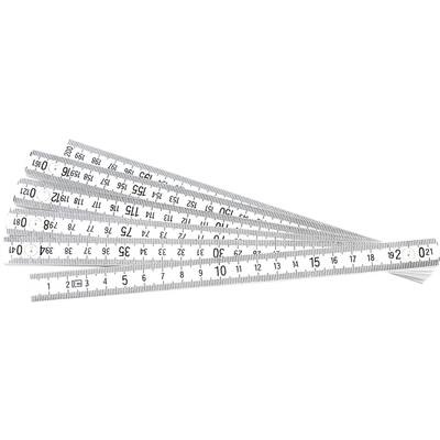 Brüder Mannesmann 810-PVC-2M Maßstab 2 m Kunststoff
