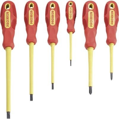VDE Schraubendreher-Set 6teilig Proxxon Industrial Schlitz, Kreuzschlitz Phillips