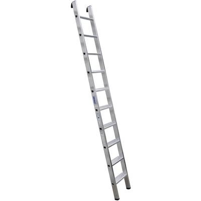 Krause 124432 Aluminium Anlegeleiter Arbeitshöhe (max.): 3.60 m Silber 6.0 kg