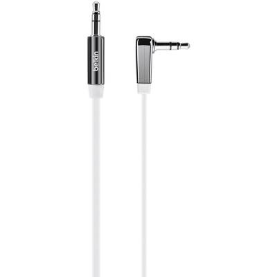 Belkin Klinke Audio Anschlusskabel [1x Klinkenstecker 3.5 mm - 1x Klinkenstecker 3.5 mm] 0.90 m Weiß hochflexibel