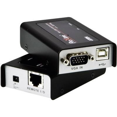 ATEN CE100-AT-G VGA, USB 2.0 Extender (Verlängerung) über Netzwerkkabel RJ45 100 m