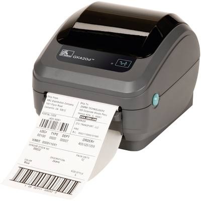 Zebra GK420D Etiketten-Drucker Thermodirekt 203 x 203 dpi Etikettenbreite (max.): 110 mm USB, RS-232, Parallel