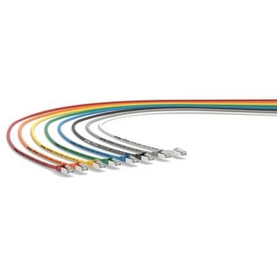 LAPP 24441349 RJ45 Netzwerkkabel, Patchkabel CAT 6a S/FTP 1.50 m Grün mit Rastnasenschutz, Gesamtschirm, Paarschirm,