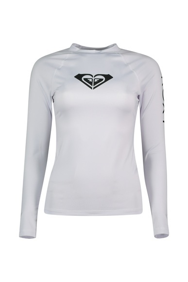 Roxy Whole Hearted 50+ Damen Lycra Shirt Weiss, Damen, Größe: XS