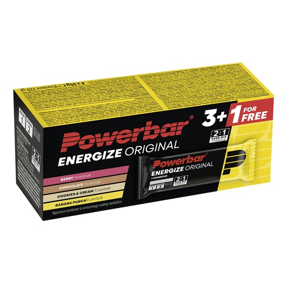 4-Pack Energize Original Multiflavour 4 x 55 g Sportriegel