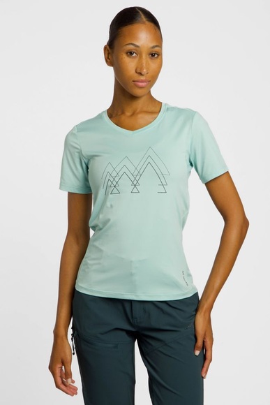 46 NORD Damen T-Shirt Blau, Damen, Größe: 38