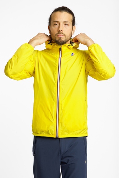 K-Way Le Vrai 4.0 Claude Herren Regenjacke Gelb, Herren, Größe: XL