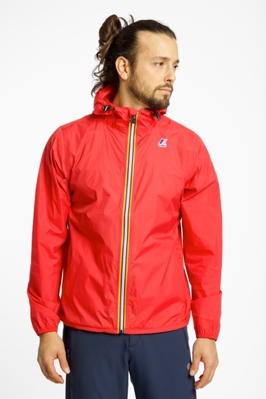 K-Way Le Vrai 4.0 Claude Herren Regenjacke Rot, Herren, Größe: L