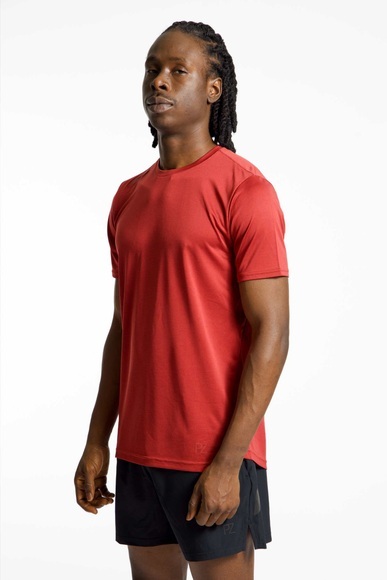 POWERZONE Herren T-Shirt Rot, Herren, Größe: M