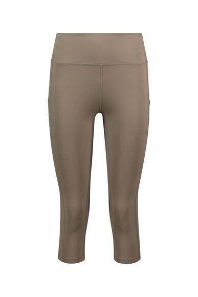 POWERZONE Damen 3/4 Tight Beige, Damen, Größe: S