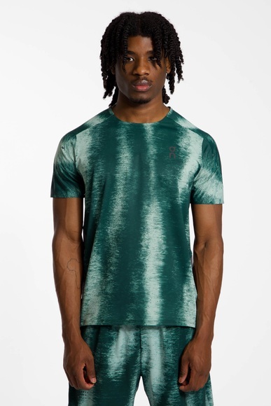 ON Performance-T Terra Herren T-Shirt Grün, Herren, Größe: M