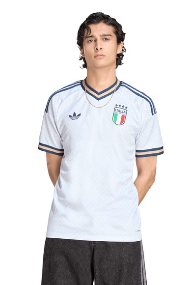 adidas - Fussball Trikot, Italy 26 Away Replica Men, M, Blau