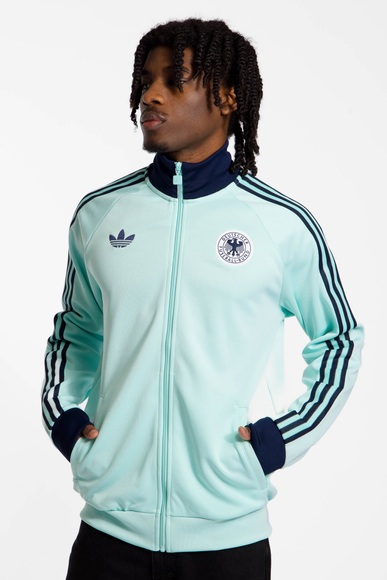 adidas Deutschland Originals Herren Trainingsjacke Türkis, Herren, Größe: S