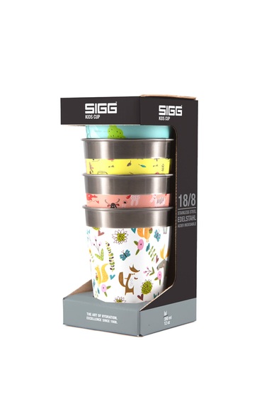 4- Pack 350 ml Kinder Becher