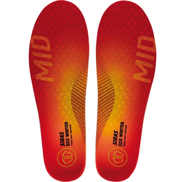 SIDAS Skischuheinlage 3Feet Eco Winter Mid rot | 35/36