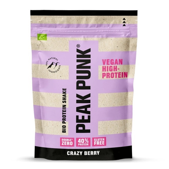 PEAK PUNK Bio High Protein Shake Crazy Berry (250g)