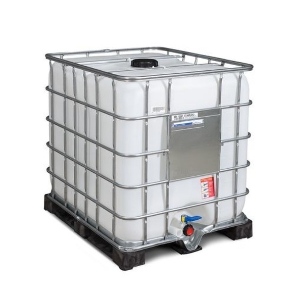 IBC, PE-Palette, 1.000 l, Öffnung NW150, Auslauf NW50