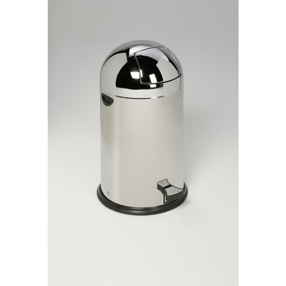 VAR® Tret-Abfallsammler Edelstahl, 52 Liter