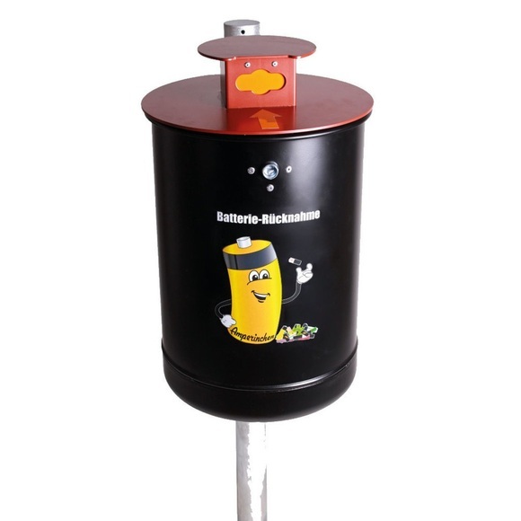 RENNER Batteriesammler Amperinchen, 10 Liter, feuerverzinkt
